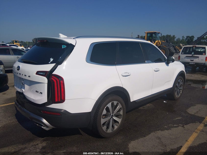 2021 Kia Telluride VIN 5XYP34HC1MG175689 IAAI salvage auction — REAR END, Salvage (South Carolina), sold $7,825 on 2026-08-01 (photo 4)