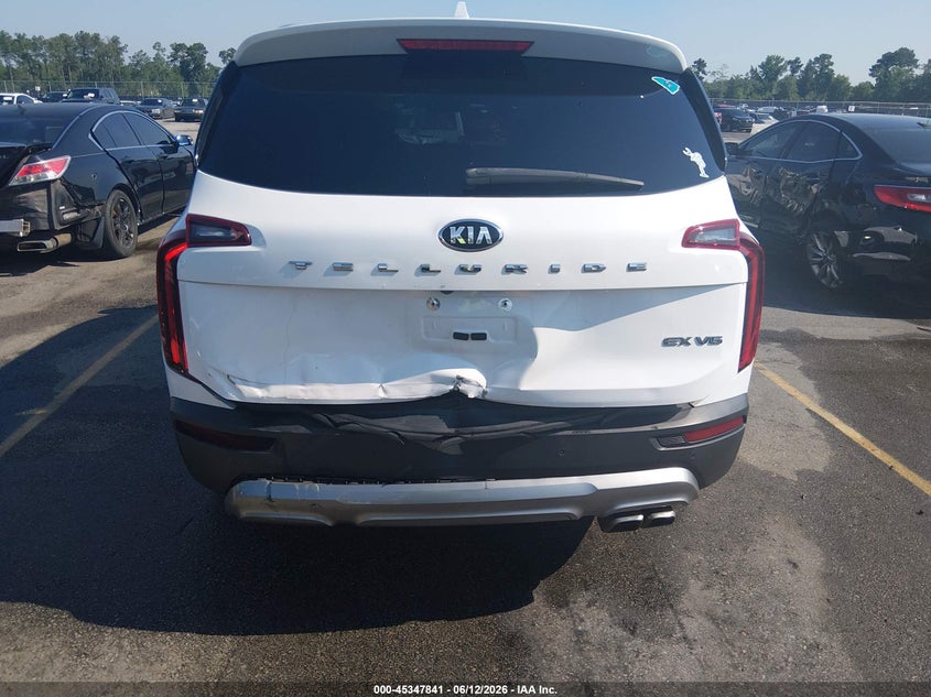 2021 Kia Telluride VIN 5XYP34HC1MG175689 IAAI salvage auction — REAR END, Salvage (South Carolina), sold $7,825 on 2026-08-01 (photo 6)