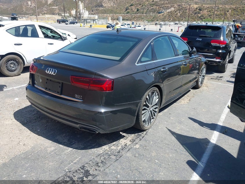 2016 Audi A6 VIN WAUHGAFC0GN014061 IAAI salvage auction — FRONT END, Salvage Title, sold $900 on 2026-07-08 (photo 4)