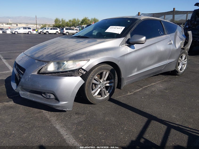2011 Honda Cr-z VIN JHMZF1D63BS007329 IAAI salvage auction — REAR END, Salvage (Nevada), sold $250 on 2026-07-17 (photo 2)