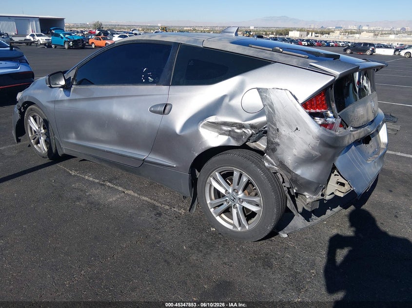 2011 Honda Cr-z VIN JHMZF1D63BS007329 IAAI salvage auction — REAR END, Salvage (Nevada), sold $250 on 2026-07-17 (photo 3)