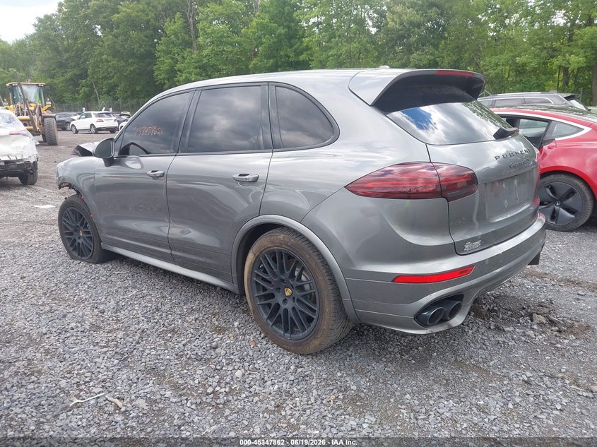 2016 Porsche Cayenne VIN WP1AD2A25GLA77538 IAAI salvage auction — FRONT END, Mv-907A (New York), sold $3,750 on 2026-08-11 (photo 3)