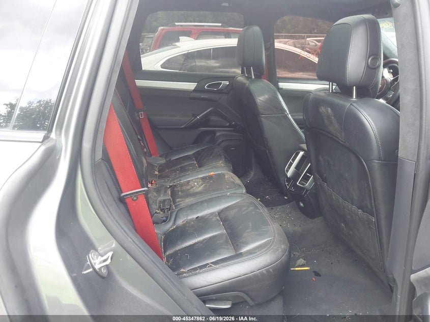 2016 Porsche Cayenne VIN WP1AD2A25GLA77538 IAAI salvage auction — FRONT END, Mv-907A (New York), sold $3,750 on 2026-08-11 (photo 8)