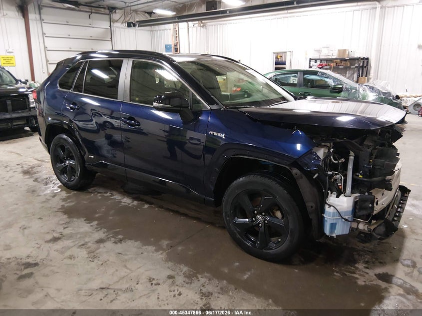 2019 Toyota Rav 4 VIN JTMEWRFV1KD511191 IAAI salvage auction — FRONT END, Salvage (Iowa), sold $9,550 on 2026-07-14 (photo 1)