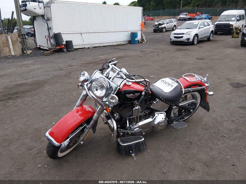 2010 Harley-davidson Flstn VIN 1HD1JD510AB029447 IAAI salvage auction — FRONT END, Salvage (Pennsylvania), sold $2,250 on 2026-07-07 (photo 2)