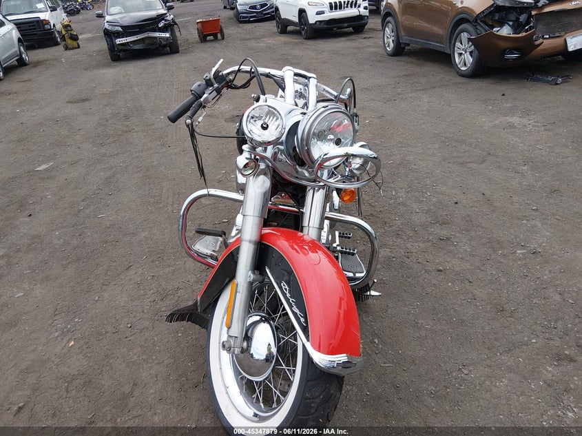 2010 Harley-davidson Flstn VIN 1HD1JD510AB029447 IAAI salvage auction — FRONT END, Salvage (Pennsylvania), sold $2,250 on 2026-07-07 (photo 5)