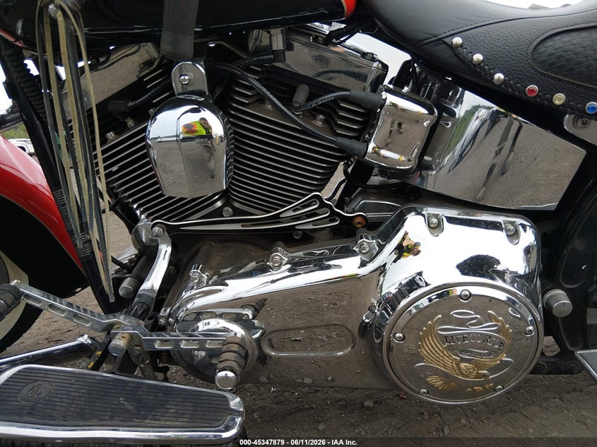 2010 Harley-davidson Flstn VIN 1HD1JD510AB029447 IAAI salvage auction — FRONT END, Salvage (Pennsylvania), sold $2,250 on 2026-07-07 (photo 9)