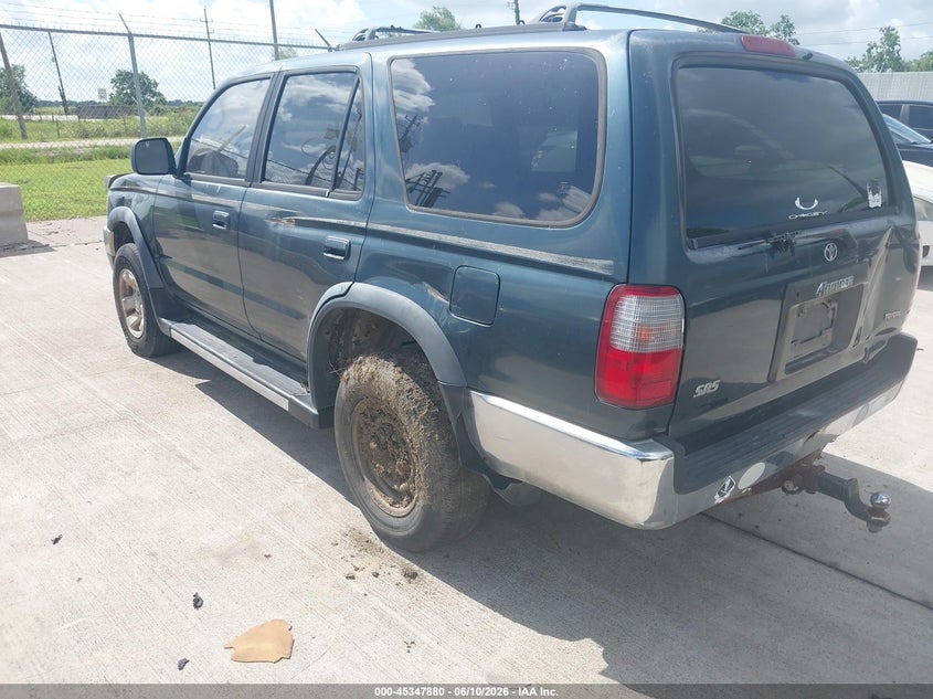 1996 Toyota 4runner VIN JT3GN86R8T0003211 IAAI salvage auction — NORMAL WEAR, Original (Texas), sold $450 on 2026-07-17 (photo 3)