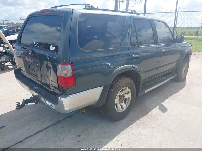 1996 Toyota 4runner VIN JT3GN86R8T0003211 IAAI salvage auction — NORMAL WEAR, Original (Texas), sold $450 on 2026-07-17 (photo 4)