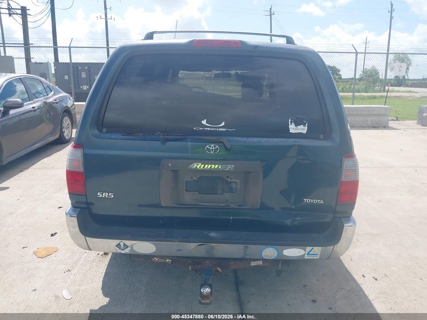 1996 Toyota 4runner VIN JT3GN86R8T0003211 IAAI salvage auction — NORMAL WEAR, Original (Texas), sold $450 on 2026-07-17 (photo 6)