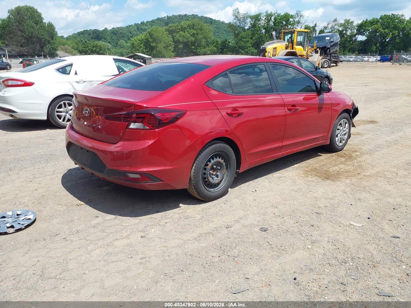 2020 Hyundai Elantra VIN KMHD74LF2LU017847 IAAI salvage auction — FRONT END, Salvage Title, sold $2,875 on 2026-07-20 (photo 4)