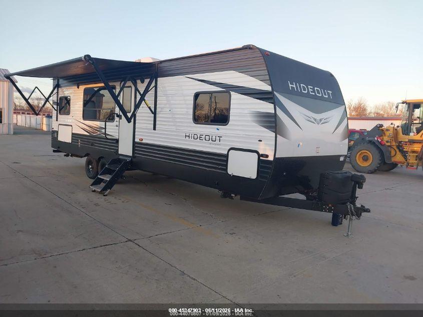 2021 Keystone rv Hideout VIN 4YDT28R29M7246288 IAAI salvage auction — HAIL, Clear (Missouri), sold $9,650 on 2026-07-14 (photo 2)