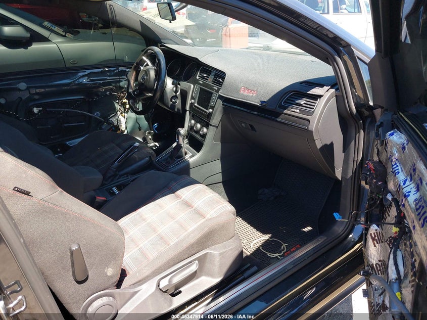2016 Volkswagen Golf gti VIN 3VWYT7AU5GM069517 IAAI salvage auction — FRONT END, Bill Of Sale (Washington), sold $1,625 on 2026-07-08 (photo 5)