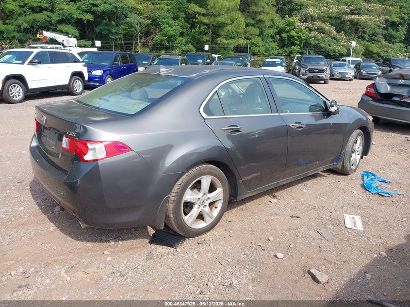 2010 Acura Tsx VIN JH4CU2F63AC025787 IAAI salvage auction — RIGHT SIDE, Salvage (Alabama), sold $350 on 2026-07-08 (photo 4)