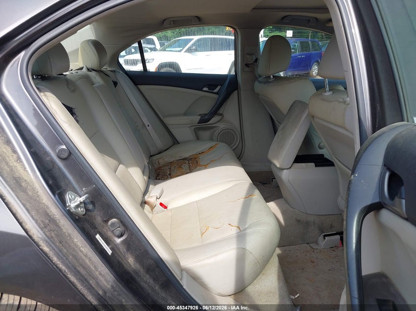 2010 Acura Tsx VIN JH4CU2F63AC025787 IAAI salvage auction — RIGHT SIDE, Salvage (Alabama), sold $350 on 2026-07-08 (photo 8)