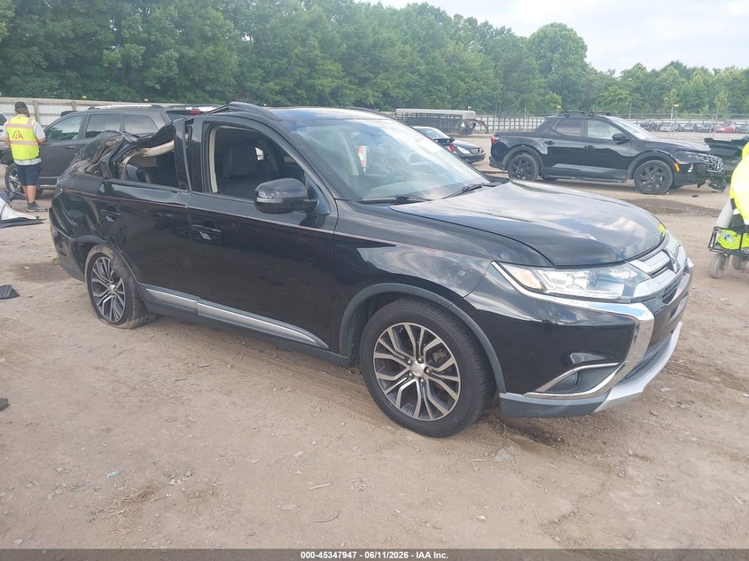 2016 Mitsubishi Outlander VIN JA4AD3A37GZ061705 IAAI salvage auction — ROOF, Salvage (Tennessee), sold $725 on 2026-07-08 (photo 1)