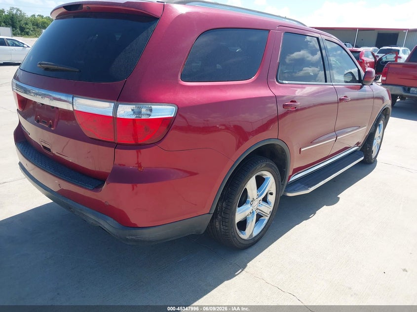 2013 Dodge Durango VIN 1C4RDHAG8DC683608 IAAI salvage auction — NORMAL WEAR, Salvage Title, sold $1,200 on 2026-07-31 (photo 4)