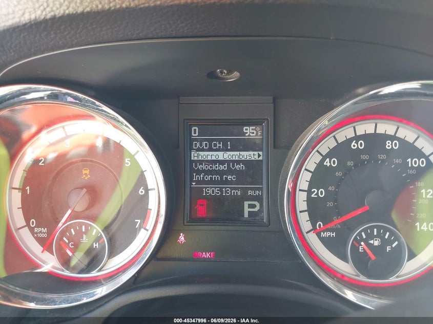 2013 Dodge Durango VIN 1C4RDHAG8DC683608 IAAI salvage auction — NORMAL WEAR, Salvage Title, sold $1,200 on 2026-07-31 (photo 7)
