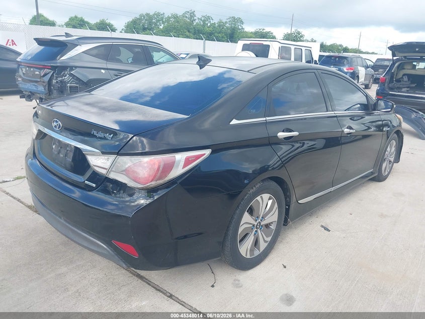 2013 Hyundai Sonata VIN KMHEC4A47DA085727 IAAI salvage auction — NORMAL WEAR, Original (Texas), sold $475 on 2026-07-10 (photo 4)