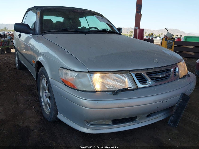 1999 Saab 9-3 VIN YS3DF75N2X7003635 IAAI salvage auction — FRONT END, Clear (Arizona), sold $325 on 2026-07-07 (photo 6)