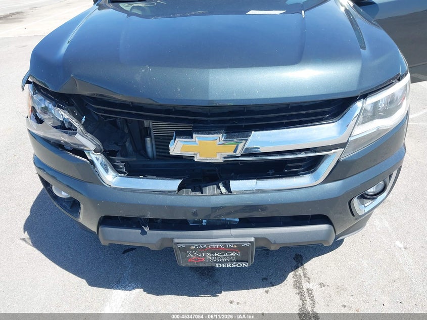 2018 Chevrolet Colorado VIN 1GCGSCEN3J1135807 IAAI salvage auction — FRONT END, Salvage (Indiana), sold $4,350 on 2026-07-10 (photo 6)