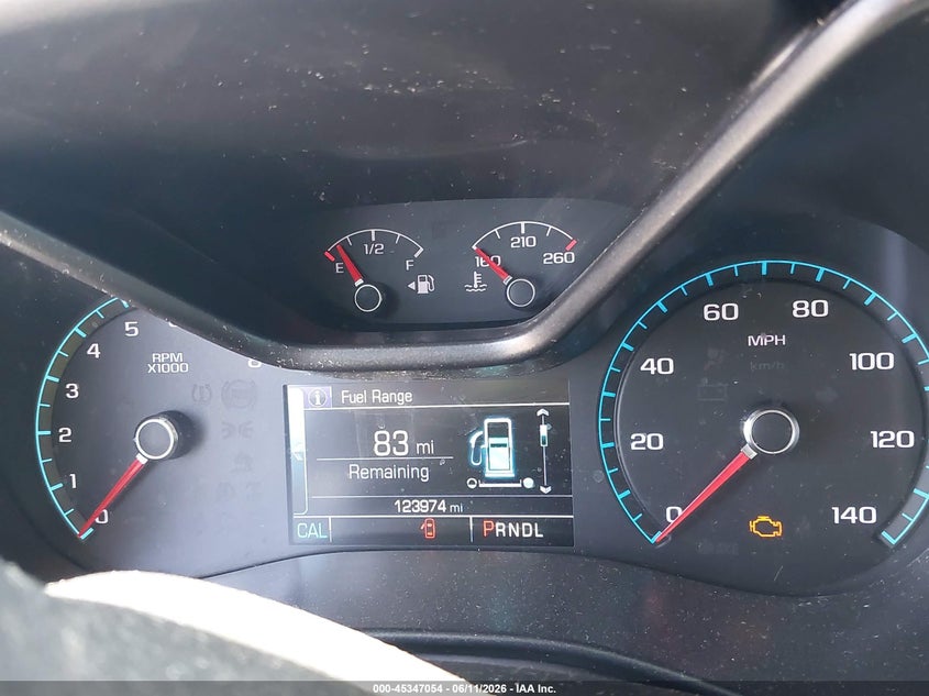 2018 Chevrolet Colorado VIN 1GCGSCEN3J1135807 IAAI salvage auction — FRONT END, Salvage (Indiana), sold $4,350 on 2026-07-10 (photo 7)