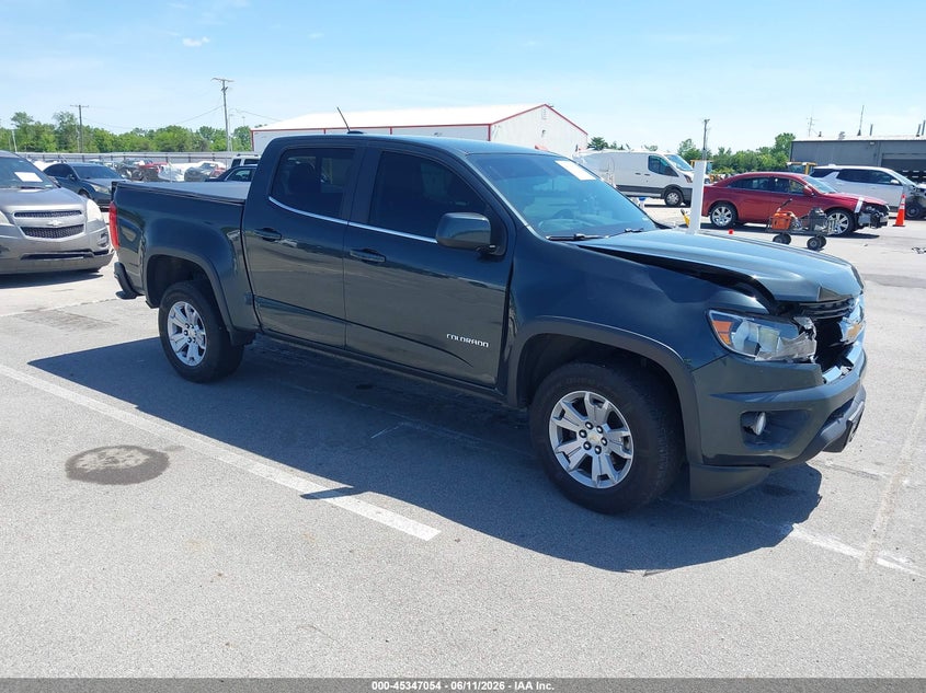2018 Chevrolet Colorado VIN 1GCGSCEN3J1135807 IAAI salvage auction — FRONT END, Salvage (Indiana), sold $4,350 on 2026-07-10 (photo 1)