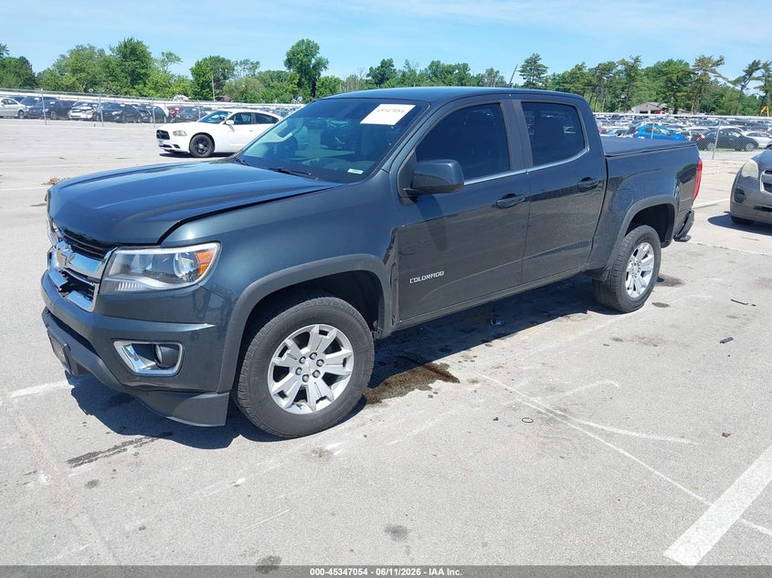 2018 Chevrolet Colorado VIN 1GCGSCEN3J1135807 IAAI salvage auction — FRONT END, Salvage (Indiana), sold $4,350 on 2026-07-10 (photo 2)