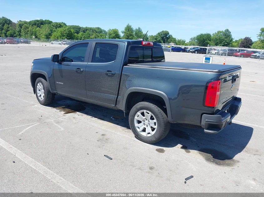 2018 Chevrolet Colorado VIN 1GCGSCEN3J1135807 IAAI salvage auction — FRONT END, Salvage (Indiana), sold $4,350 on 2026-07-10 (photo 3)