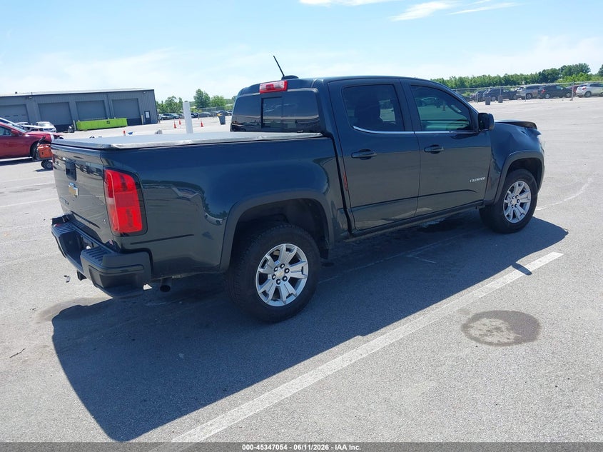 2018 Chevrolet Colorado VIN 1GCGSCEN3J1135807 IAAI salvage auction — FRONT END, Salvage (Indiana), sold $4,350 on 2026-07-10 (photo 4)