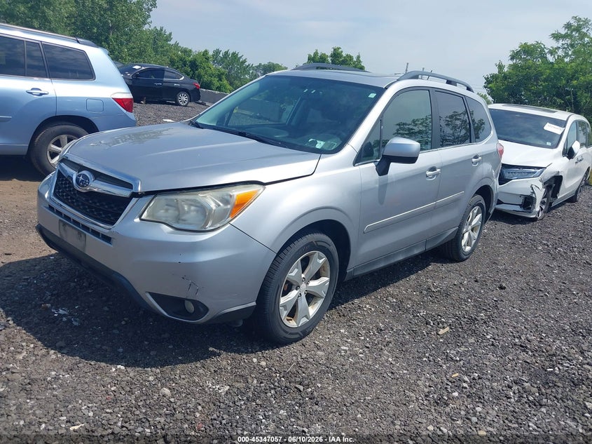 2014 Subaru Forester VIN JF2SJAHCXEH463946 IAAI salvage auction — NORMAL WEAR, Clear (New York), sold $4,950 on 2026-07-07 (photo 2)