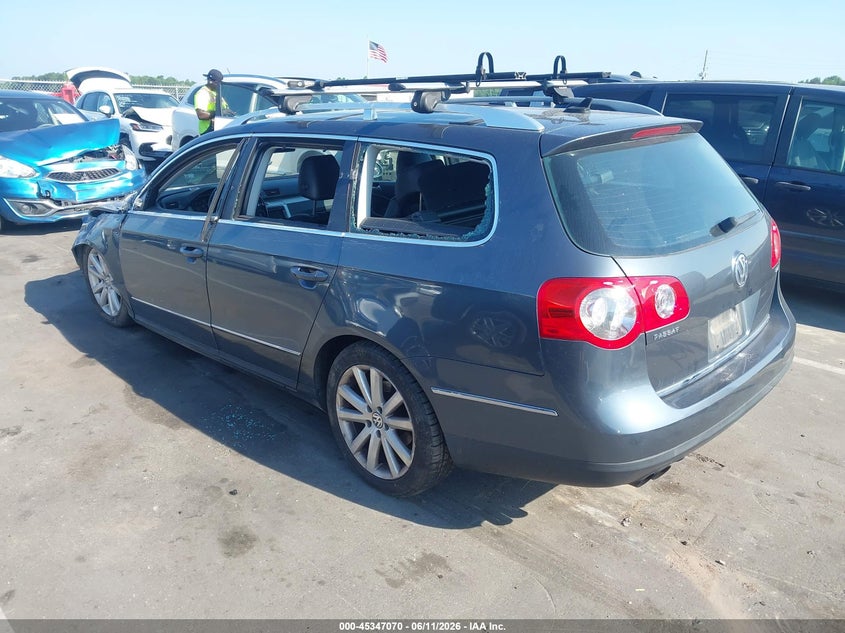 2010 Volkswagen Passat VIN WVWXM7AN5AE075030 IAAI salvage auction — FRONT END, Salvage (North Carolina), sold $400 on 2026-07-22 (photo 3)
