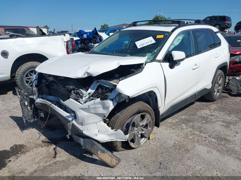 2024 Toyota VIN 2T3W1RFV2RW308939 IAAI salvage auction — FRONT END, Wait Title, sold $7,200 on 2026-08-15 (photo 2)