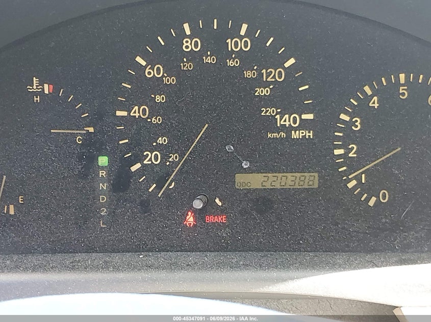 2001 Lexus Rx VIN JTJHF10U110183983 IAAI salvage auction — NORMAL WEAR, Regular (Nevada), sold $475 on 2026-07-10 (photo 7)
