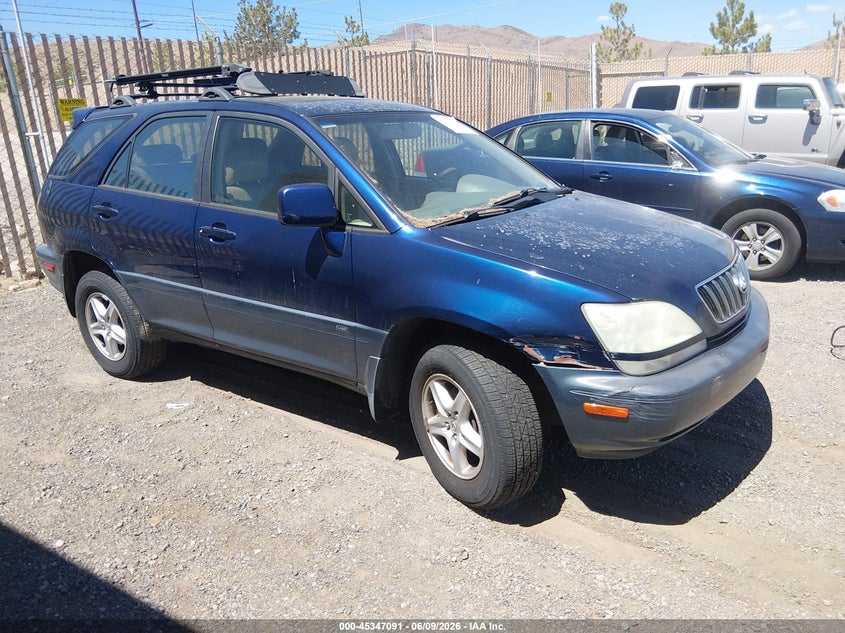 2001 Lexus Rx VIN JTJHF10U110183983 IAAI salvage auction — NORMAL WEAR, Regular (Nevada), sold $475 on 2026-07-10 (photo 1)
