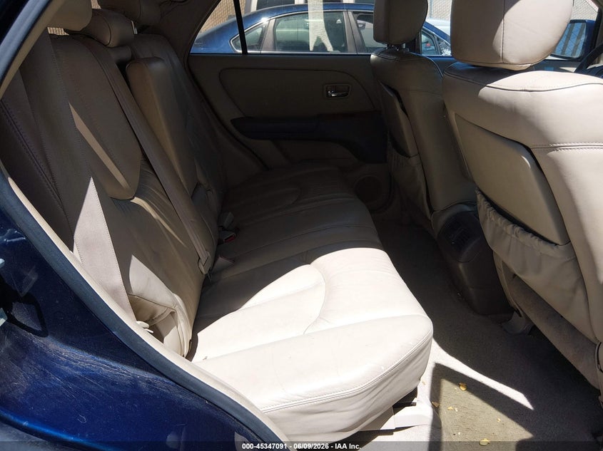 2001 Lexus Rx VIN JTJHF10U110183983 IAAI salvage auction — NORMAL WEAR, Regular (Nevada), sold $475 on 2026-07-10 (photo 8)
