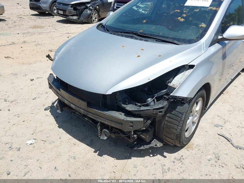 2015 Hyundai Elantra VIN KMHDH4AEXFU354648 IAAI salvage auction — FRONT END, Salvage (North Carolina), sold $1,225 on 2026-07-06 (photo 6)