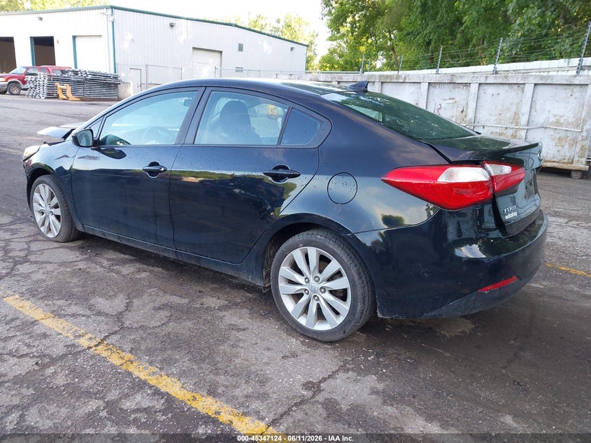 2016 Kia Forte VIN KNAFK4A6XG5477673 IAAI salvage auction — FRONT END, Clear (Michigan), sold $225 on 2026-07-27 (photo 3)