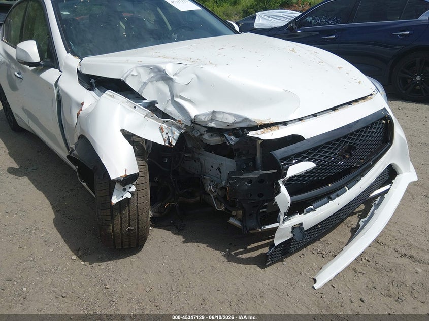 2015 Infiniti Q50 VIN JN1BV7AR3FM423093 IAAI salvage auction — RIGHT FRONT, Salvage (Rhode Island), sold $850 on 2026-07-14 (photo 6)