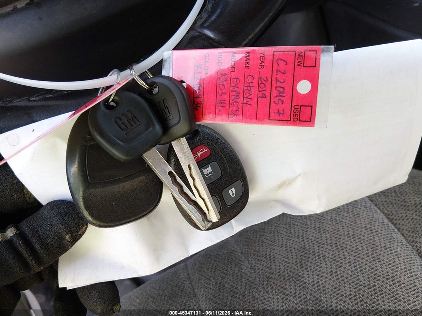 2019 Chevrolet Express VIN 1GCWGAFP2K1280436 IAAI salvage auction — NORMAL WEAR, Clear (Connecticut), sold $6,150 on 2026-07-08 (photo 7)