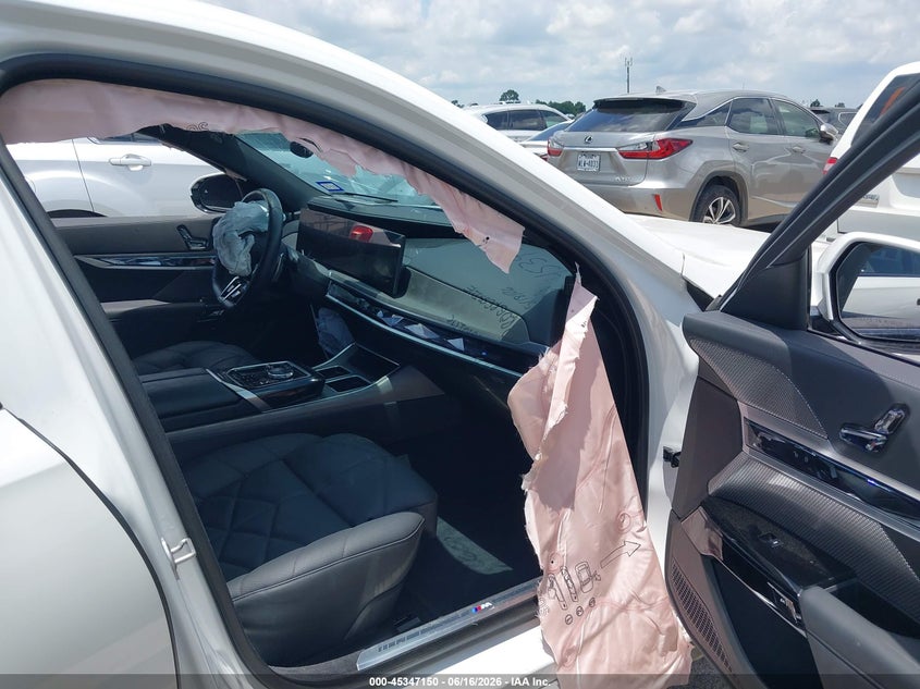 2023 BMW 7 Series VIN WBA23EH00PCN79921 IAAI salvage auction — Front End, Original (Texas), sold $31,750 on 2026-08-05 (photo 5)