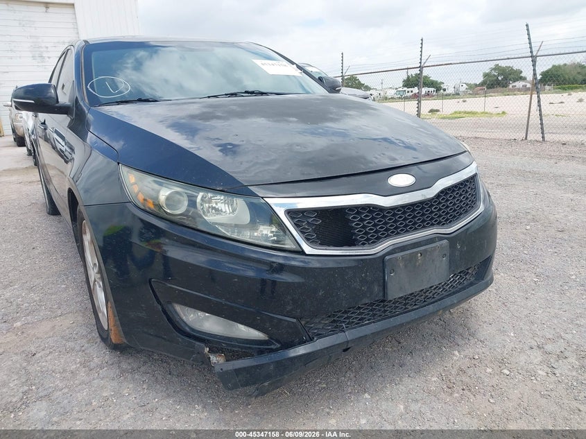 2013 Kia Optima VIN 5XXGM4A75DG204206 IAAI salvage auction — FRONT END, Salvage Title, sold $175 on 2026-07-11 (photo 6)