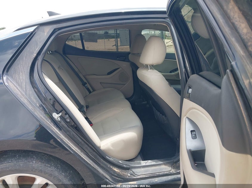 2013 Kia Optima VIN 5XXGM4A75DG204206 IAAI salvage auction — FRONT END, Salvage Title, sold $175 on 2026-07-11 (photo 8)