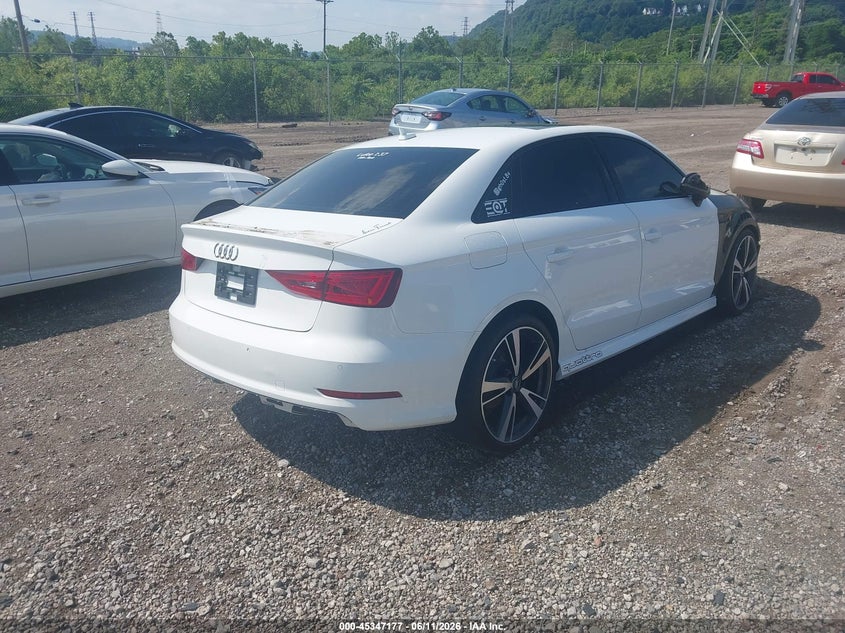 2016 Audi A3 VIN WAUB8GFFXG1059371 IAAI salvage auction — Burn Engine, Salvage (Pennsylvania), sold $350 on 2026-07-07 (photo 4)