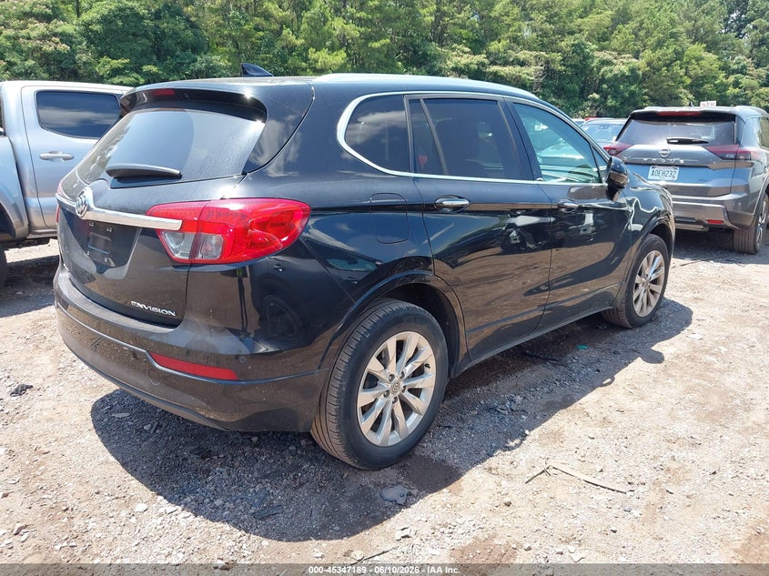 2017 Buick Envision VIN LRBFXBSA0HD089000 IAAI salvage auction — LEFT SIDE, Salvage Title, sold $800 on 2026-07-09 (photo 4)