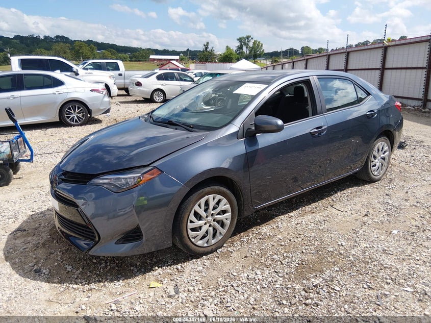 2018 Toyota Corolla VIN 5YFBURHE5JP790338 IAAI salvage auction — WATER/FLOOD, Salvage (Arkansas), sold $4,050 on 2026-07-09 (photo 2)