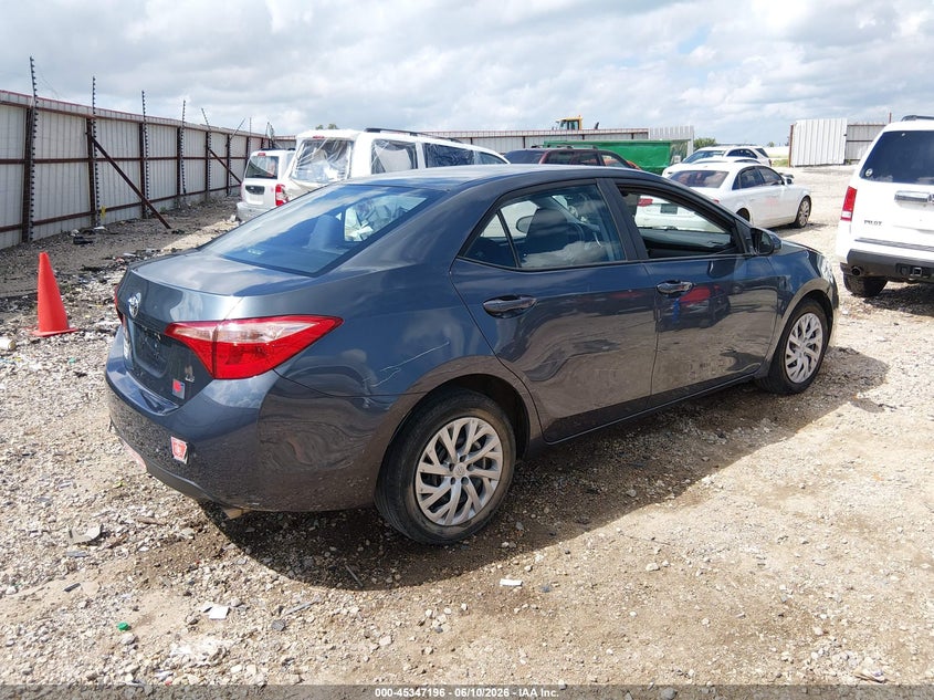 2018 Toyota Corolla VIN 5YFBURHE5JP790338 IAAI salvage auction — WATER/FLOOD, Salvage (Arkansas), sold $4,050 on 2026-07-09 (photo 4)