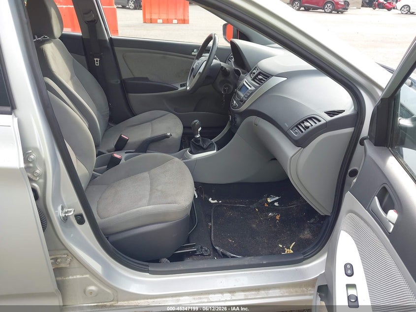 2013 Hyundai Accent VIN KMHCT4AE8DU298152 IAAI salvage auction — NORMAL WEAR, Original (Maine), sold $450 on 2026-07-13 (photo 5)