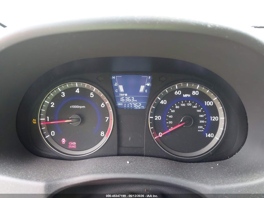 2013 Hyundai Accent VIN KMHCT4AE8DU298152 IAAI salvage auction — NORMAL WEAR, Original (Maine), sold $450 on 2026-07-13 (photo 7)