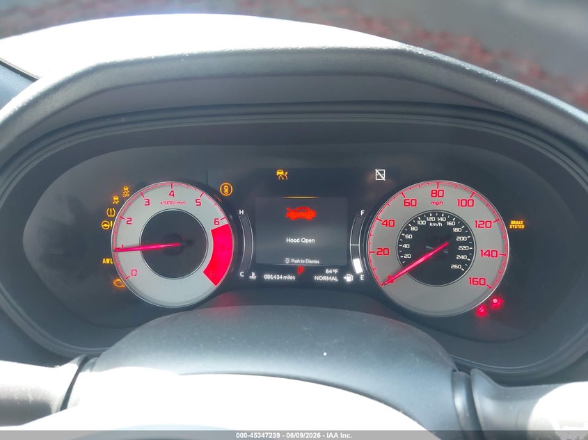 2023 Acura Tlx VIN 19UUB7F93PA000350 IAAI salvage auction — LEFT & RIGHT, Salvage Title, sold $19,650 on 2026-07-27 (photo 7)